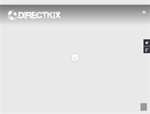 Tablet Screenshot of directkix.com